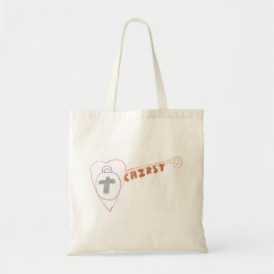 Christ is the Key Budget Tote Tragetasche