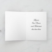 CHRIST IST CHRISTMAS HOLIDAY CARD FEIERTAGSKARTE (Innenseite)