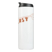 Christ ist der Schlüssel für die Thermaltumbler Thermosbecher (Nach rechts gedreht)