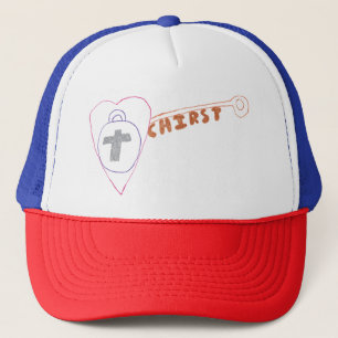 Christ ist der Schlüssel-Trucker-Hut Truckerkappe