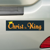 Christ ist King Autoaufkleber (Auf Auto)