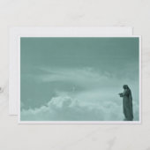 Christ ist King Easter Card Feiertagskarte (Vorne/Hinten)