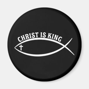 Christ ist King Magnet