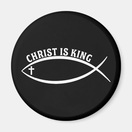 Christ ist King Magnet (Vorne)