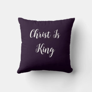 Christ ist King Throw Kissen