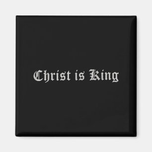 Christ ist König Jesus Katholisch Christlich Magnet