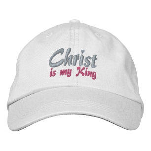 Christ ist mein König Christlich bestickte Ladys C Baseballkappe