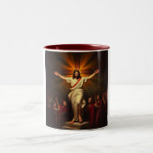Christ ist Risen Coffee Tasse (Mittel)