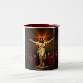 Christ ist Risen Coffee Tasse
