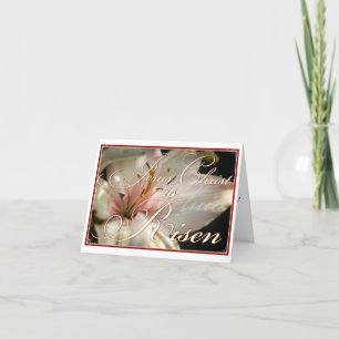 Christ ist Risen Osterkarte Feiertagskarte