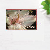 Christ ist Risen Sharing Card (Schreibtisch)