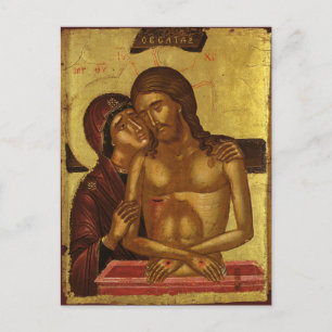 Christ King of Glory Orthodox Christliches Icon Postkarte