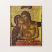 Christ King of Glory Orthodox Christliches Icon Puzzle (Vertikal)