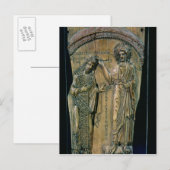 Christ Krönung des Kaisers Konstantin VII Postkarte (Vorne/Hinten)