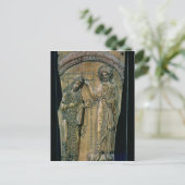 Christ Krönung des Kaisers Konstantin VII Postkarte (Stehend Vorderseite)