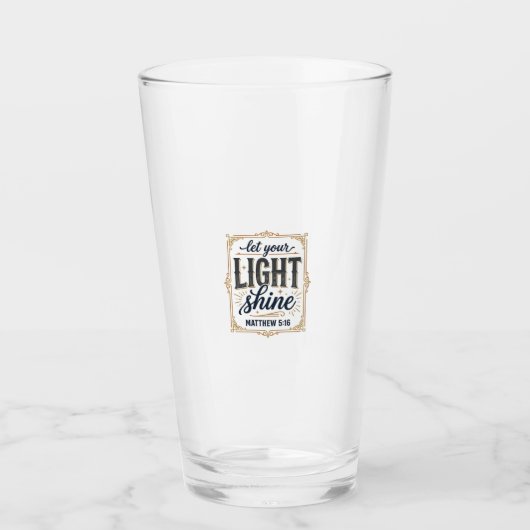 Christ, lass dein Licht scheinen Matthäus 5_16 Des Glas (Vorderseite)