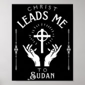 Christ Leads Me To Sudan Poster (Vorne)