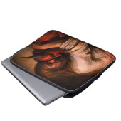Christ Loving Lucifer Laptopschutzhülle (Vorne Knopf)