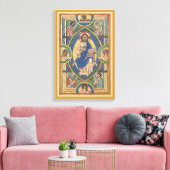 Christ Majesty Stretched Canvas Print Leinwanddruck (Insitu (Wohnzimmer))