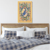 Christ Majesty Stretched Canvas Print Leinwanddruck (Insitu (Schlafzimmer))