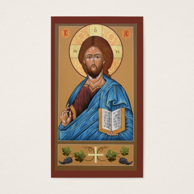 Christ Mini Prayer Card (Vorderseite)