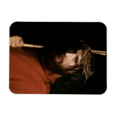Christ mit Thorns von Carl Bloch. Fine Art Magnet (Horizontal)