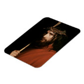 Christ mit Thorns von Carl Bloch. Fine Art Magnet (Linke Seite)