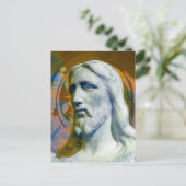 Christ mit Traktor Halo 2005 Computer Art. Postkarte (Stehend Vorderseite)