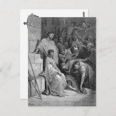 Christ Mocked Postkarte (Vorne/Hinten)