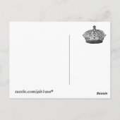 Christ Mocked Postkarte (Rückseite)