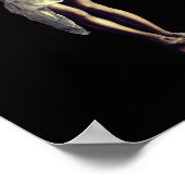 Christ On Cross von Francisco De Zurbarán Poster (Ecke)