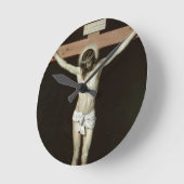 Christ on the Cross, c.1630 Runde Wanduhr (Winkel)