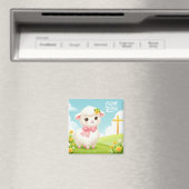 Christ/Ostern/Lamm/Kreuz Magnet (In Situ (Geschirrspüler))