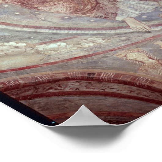 Christ Pantocrator, aus der Apsis Poster (Ecke)