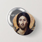 Christ Pantocrator Button (Vorne & Hinten)