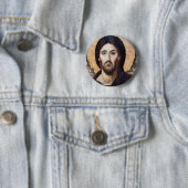 Christ Pantocrator Button (Beispiel)