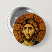 Christ Pantocrator Button (Vorne & Hinten)