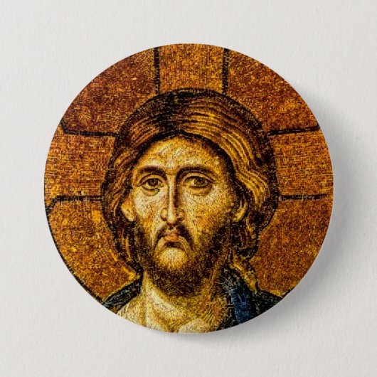 Christ Pantocrator Button (Vorderseite)