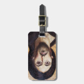 Christ Pantocrator Icon Gepäckanhänger (Vorderseite vertikal)