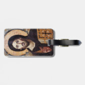 Christ Pantocrator Icon Gepäckanhänger (Rückseite horizontal)