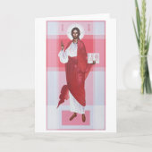 Christ Pantocrator Karte (Vorderseite)