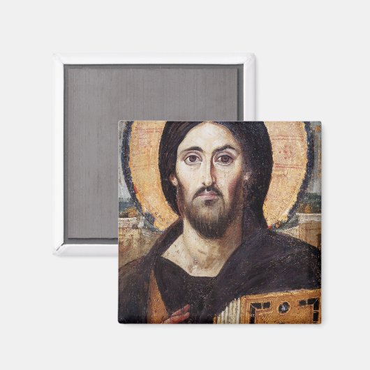 Christ Pantocrator Magnet (Vorderseite/Rückseite)