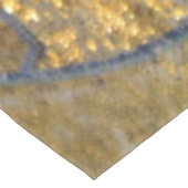 Christ Pantocrator Mosaic Iconic Religious Roman A Tischdecke (Schrägansicht)