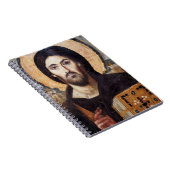 Christ Pantocrator Notizblock (Rechte Seite)