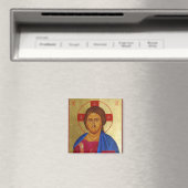 Christ Pantocrator Orthodox-Icon-Magnet Magnet (In Situ (Geschirrspüler))