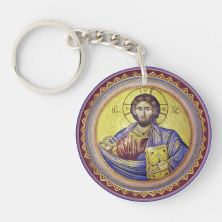 Christ Pantocrator Orthodox Icon Schlüsselanhänger