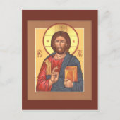 Christ Pantocrator Postcard Postkarte (Vorderseite)