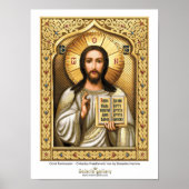 Christ Pantocrator - Poster (Vorne)