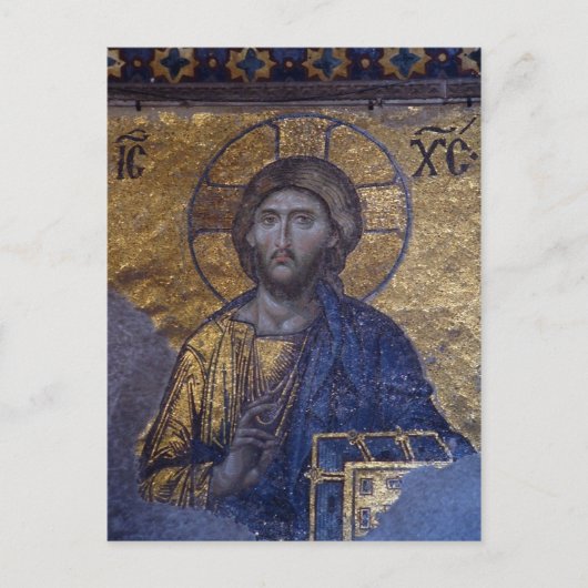 Christ Pantocrator Postkarte (Vorderseite)