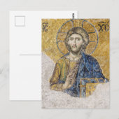 Christ Pantocrator Postkarte (Vorne/Hinten)